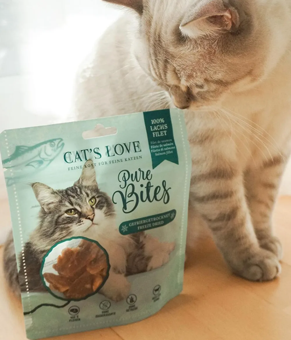 CAT'S LOVE Katzensnack Pure Bites Sale