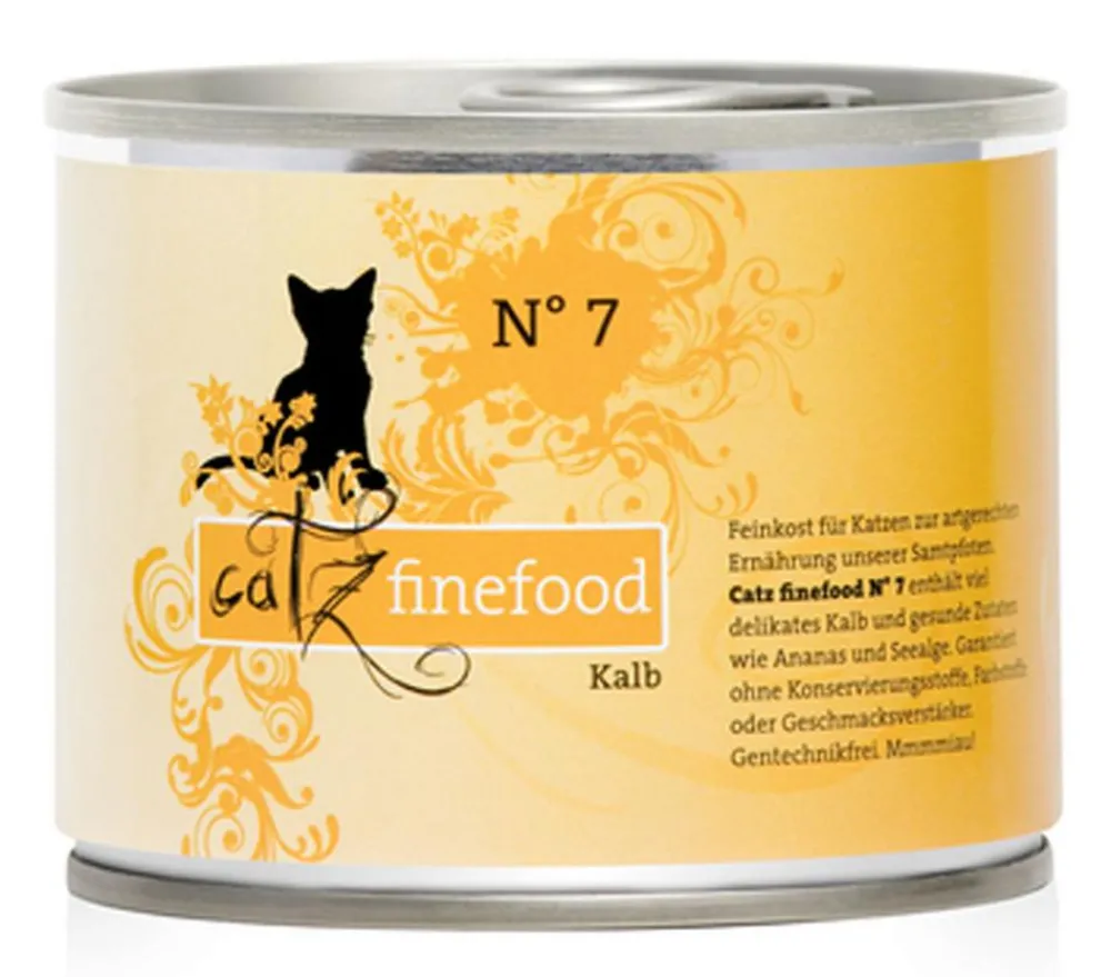 catz finefood Nassfutter für Katzen, 6 x 200 g Best