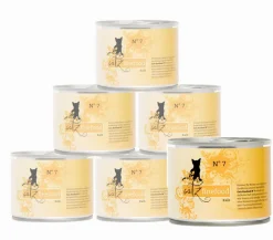 catz finefood Nassfutter für Katzen, 6 x 200 g Best