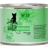 catz finefood Nassfutter Katze - Nassfutter für Katzen, 6 x 200 g