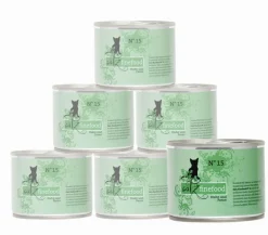 catz finefood Nassfutter Katze - Nassfutter für Katzen, 6 x 200 g