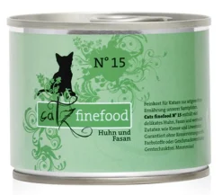 catz finefood Nassfutter Katze - Nassfutter für Katzen, 6 x 200 g