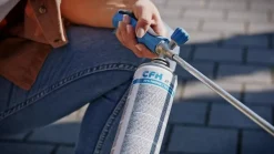 CFH Mehr Pflanzenschutzmittel - Unkrautbrenner Bio-Gärtner CW 3300, inkl. Universaldruckgasdose mit Breitbrenneraufsatz