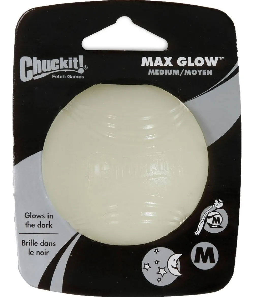 Chuckit! Hundespielzeug - ® Hundespielzeug Leuchtball Max Glow