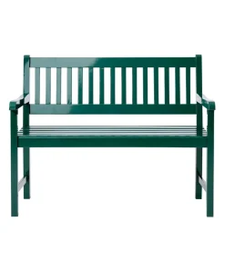 Cinas 3-Sitzer Gartenbänke|2-Sitzer Gartenbänke - Gartenbank Brighton Dunkelgrün