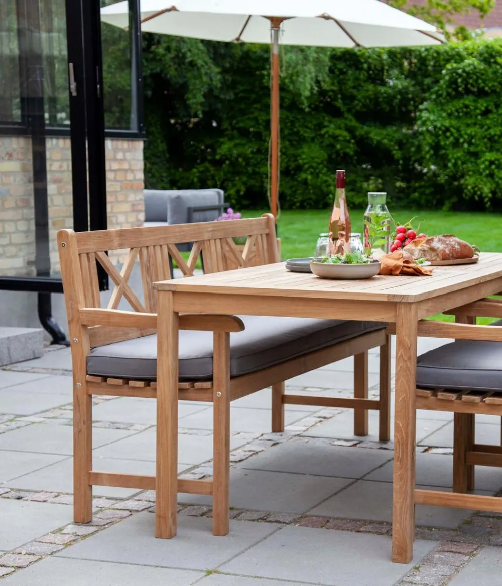 Cinas Gartenbank Rosenborg Braun New