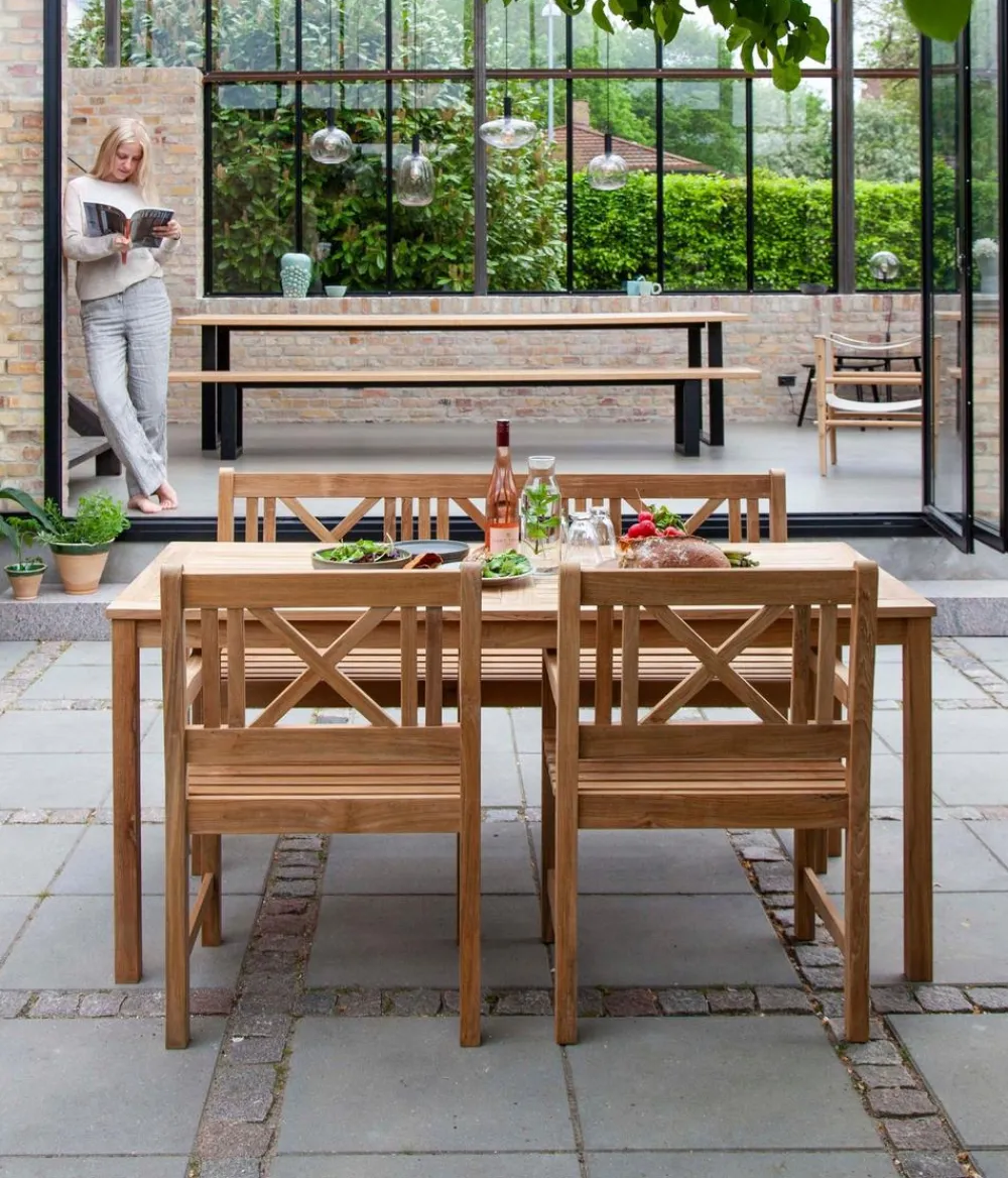 Cinas Gartenbank Rosenborg Braun New