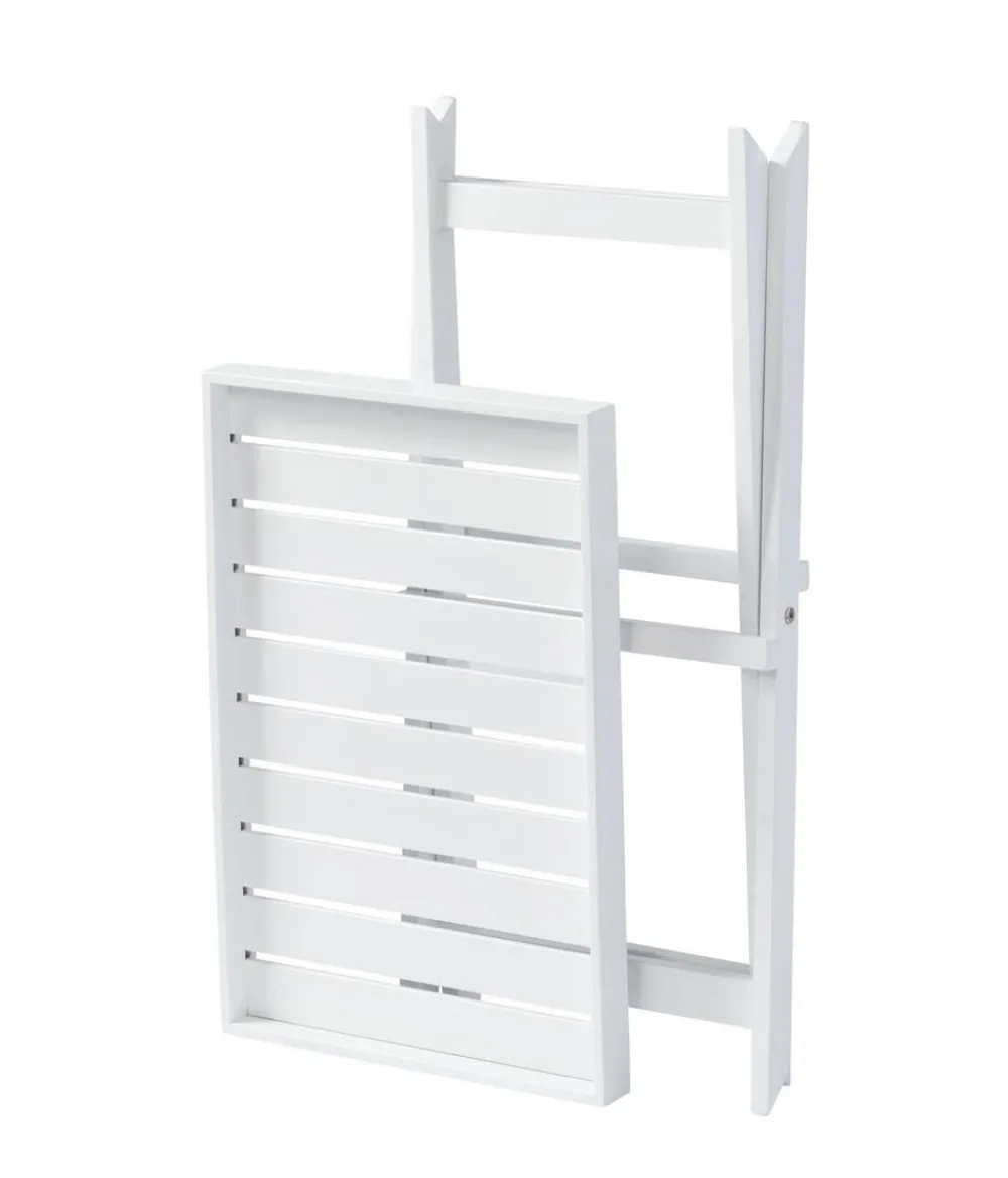 Cinas Tabletttisch, ca. B60/H65/T40 cm Weiß Outlet