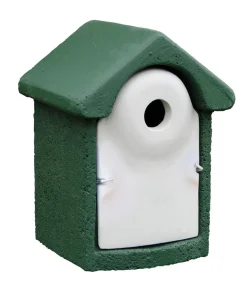 CJ Wildlife Nistkästen - WoodStone® Nistkasten Holzbeton, Einflugloch ca. Ø32 mm,