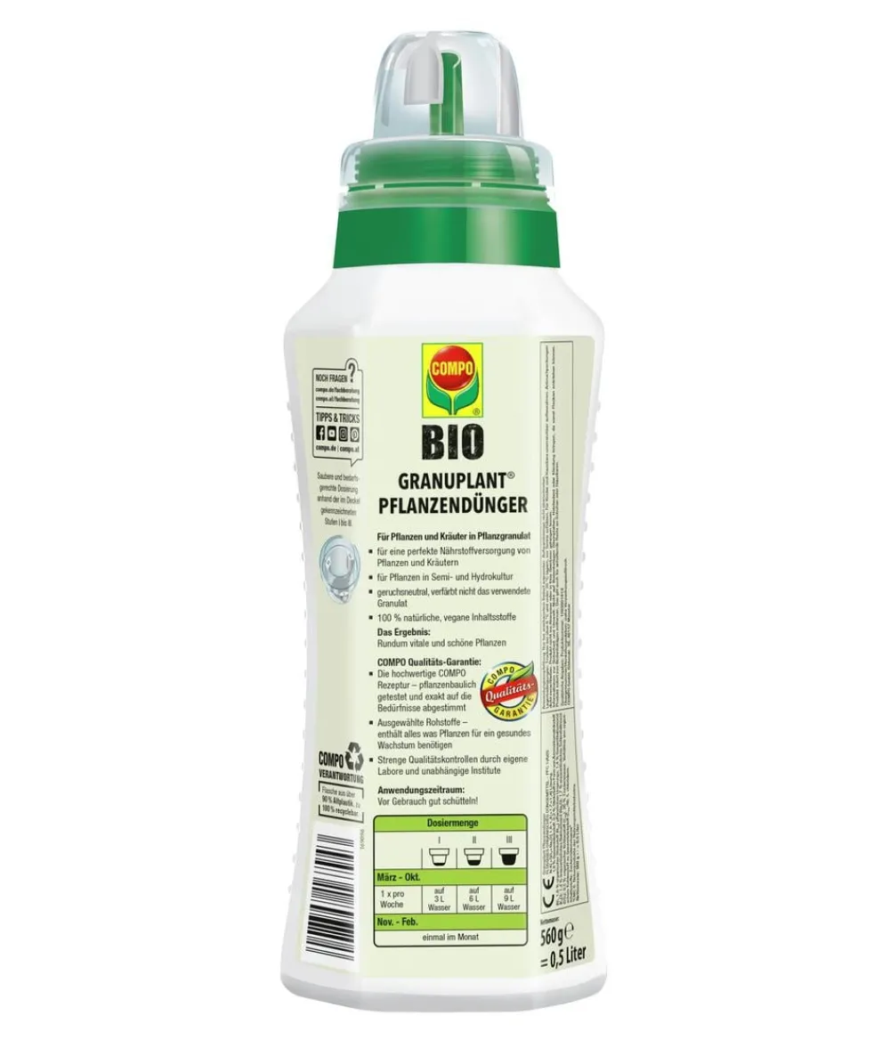 Compo Spezialdünger > BIO Granuplant Pflanzendünger, flüssig, 500 ml