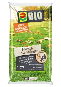 Compo Rasendünger > BIO Herbst-Rasendünger, 10,05 kg