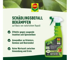 Compo BIO Kräuter & Gemüse Blattlaus-frei Nativert® AF, 750 ml Sale