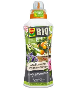 Compo BIO Mediterraner Pflanzendünger, flüssig, 1 l