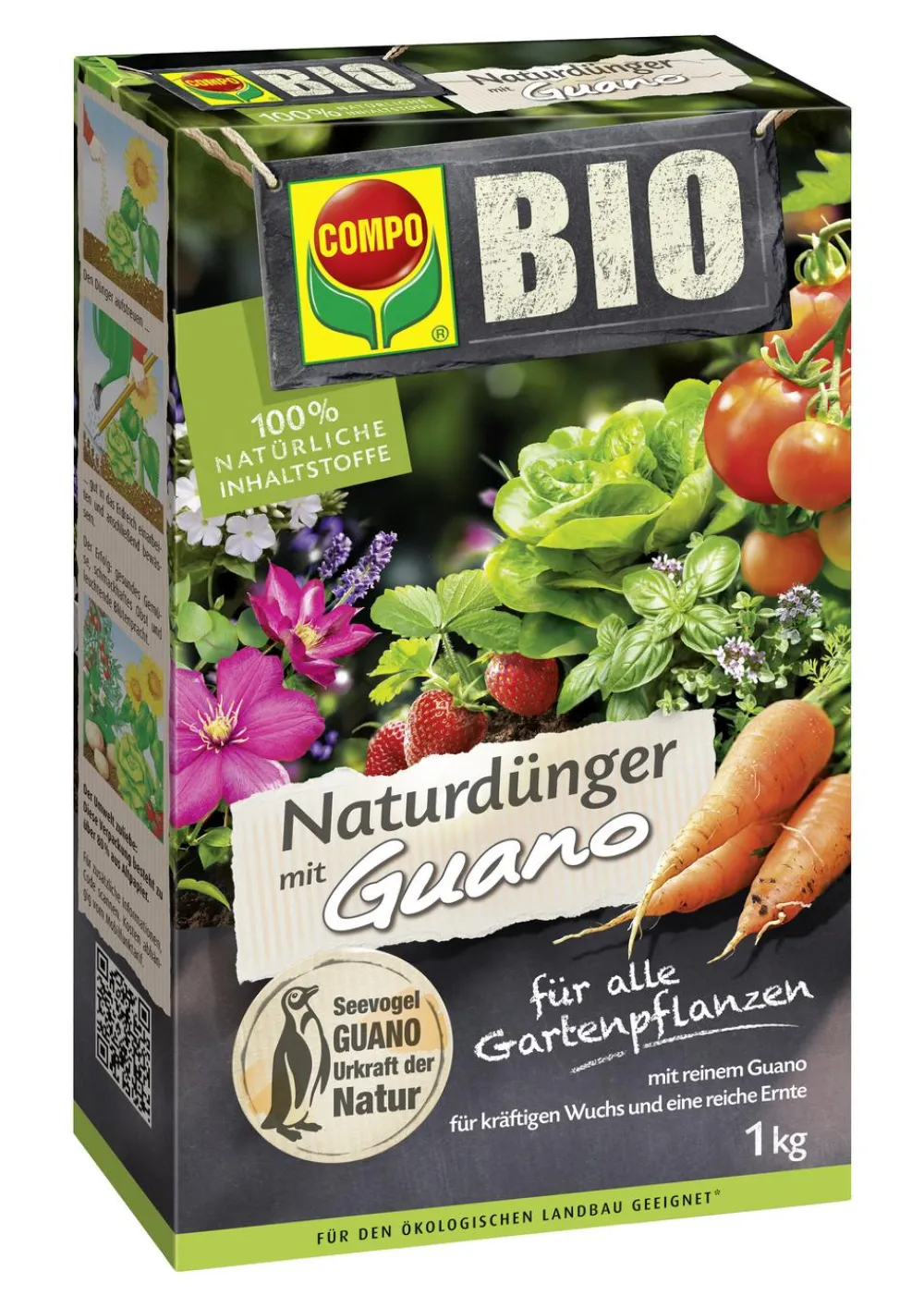 Compo Universaldünger|Blumendünger - BIO Naturdünger mit Guano