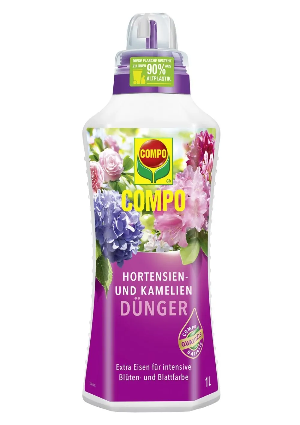Compo Blumendünger|Spezialdünger - Hortensien- und Kameliendünger, flüssig, 1 l