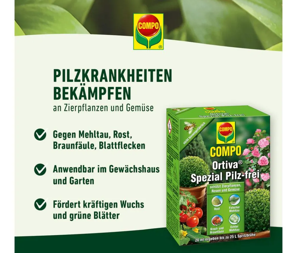 Compo Ortiva® Spezial Pilz-frei, 20 ml Hot