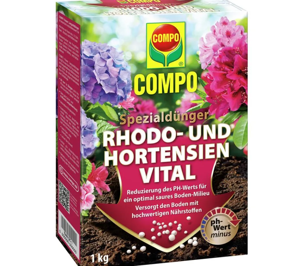 Compo Spezialdünger > Rhodo- und Hortensien Vital, 1 kg
