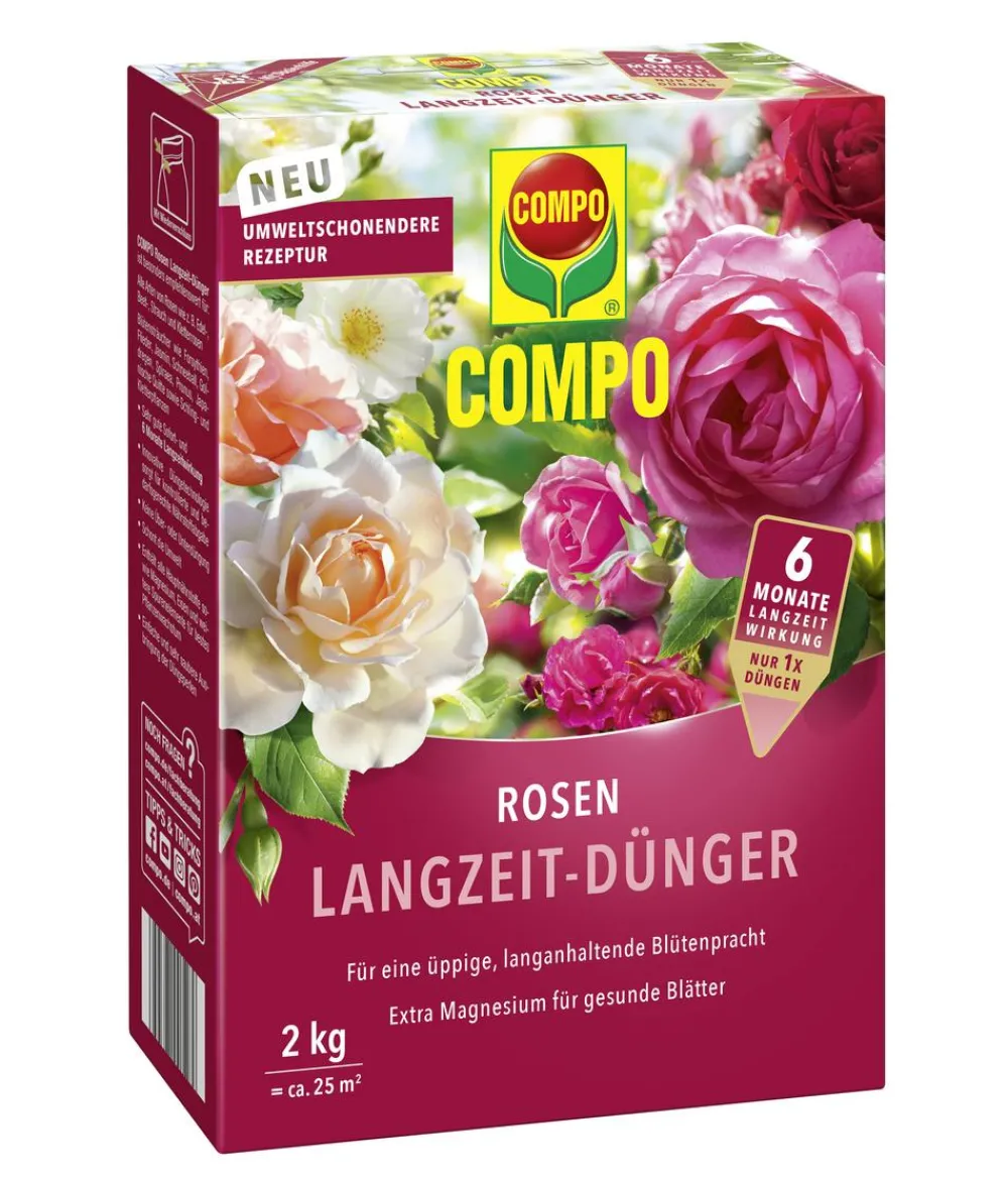 Compo Blumendünger|Spezialdünger > Rosen Langzeit-Dünger