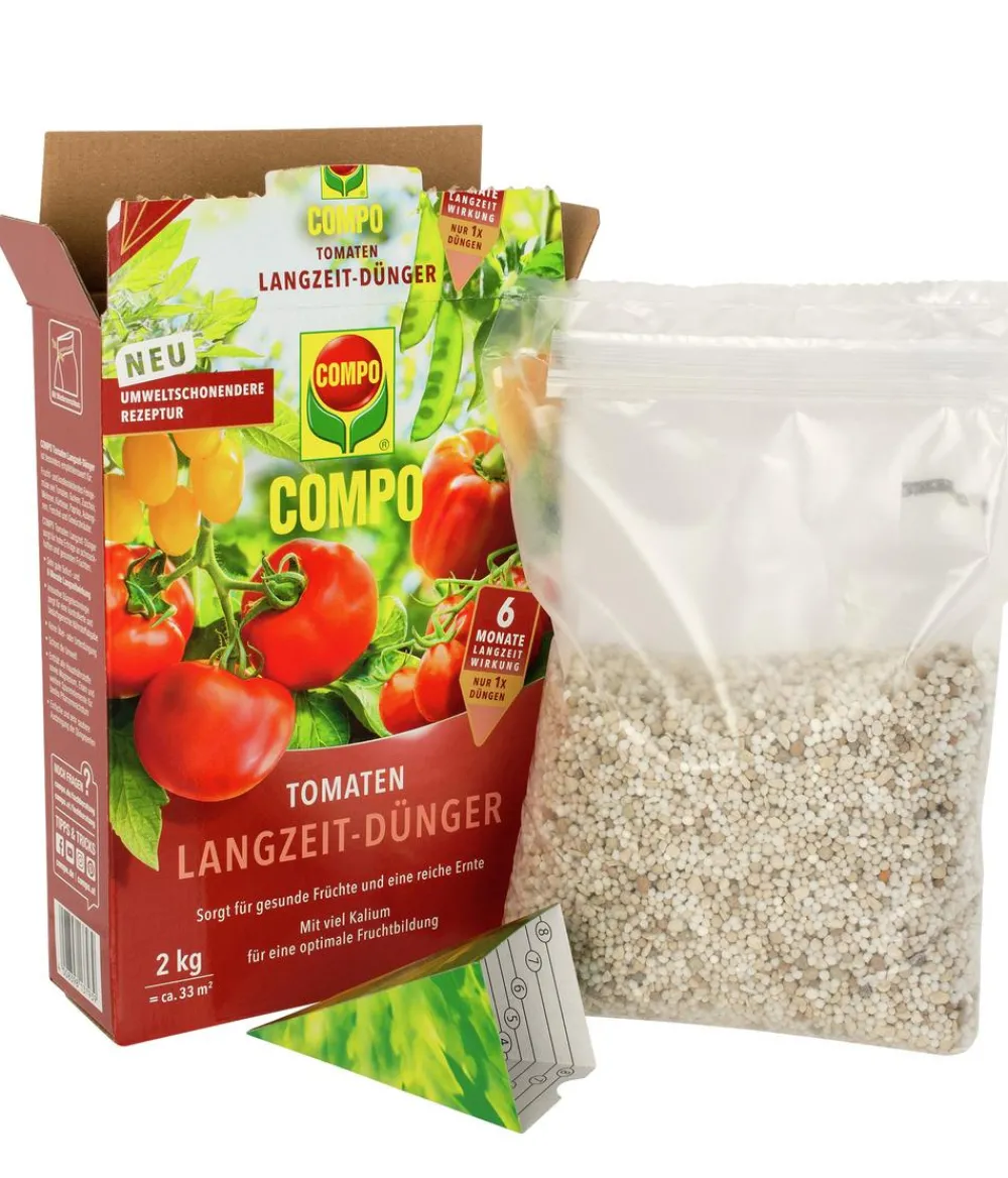 Compo Obst- & Gemüsedünger|Spezialdünger - Tomaten Langzeit-Dünger