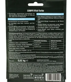 Compo Obst- & Gemüsedünger|Blumendünger - Vital-Turbo, 20 g