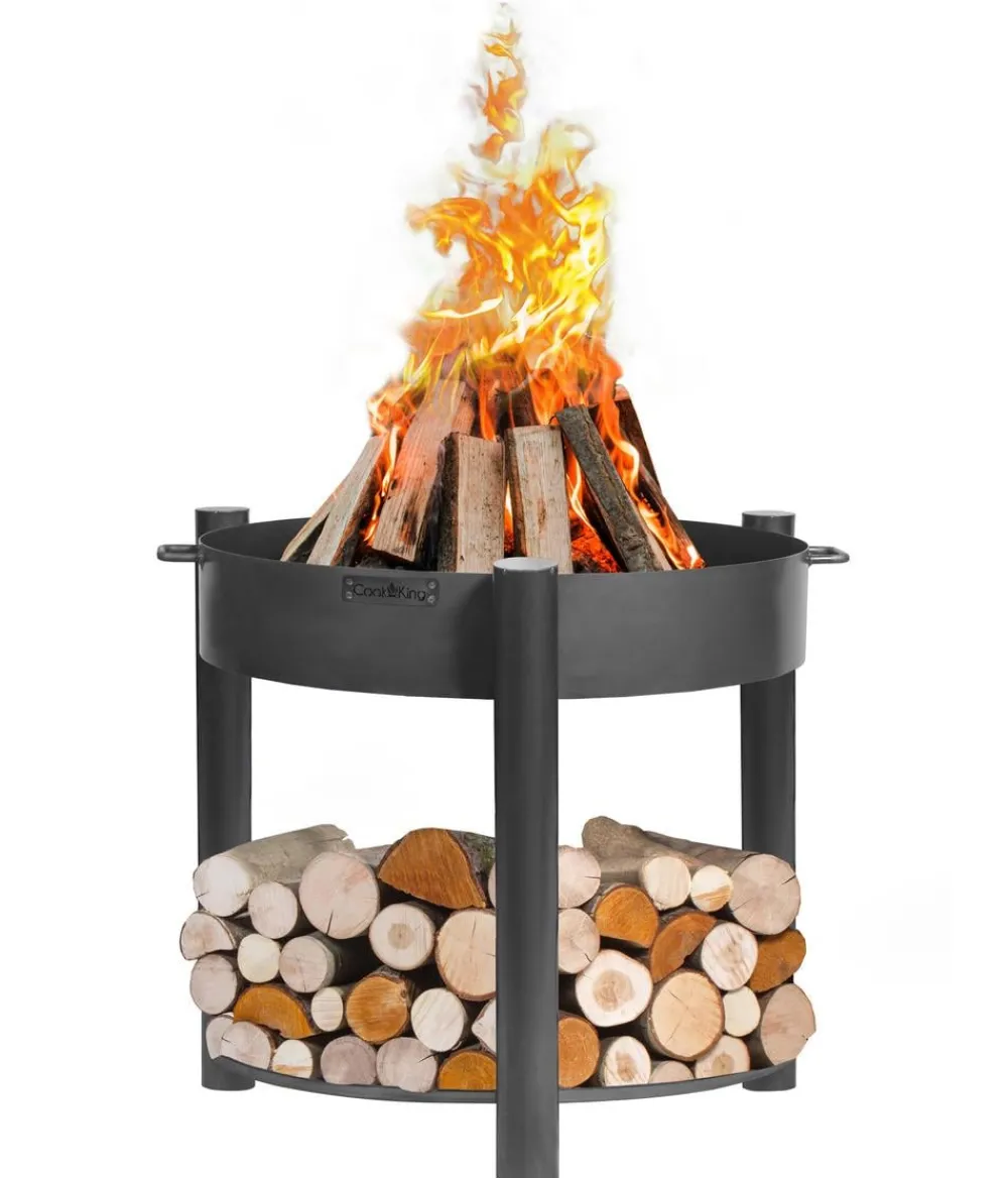 CookKing Feuerschalen - Feuerschale Montana Schwarz