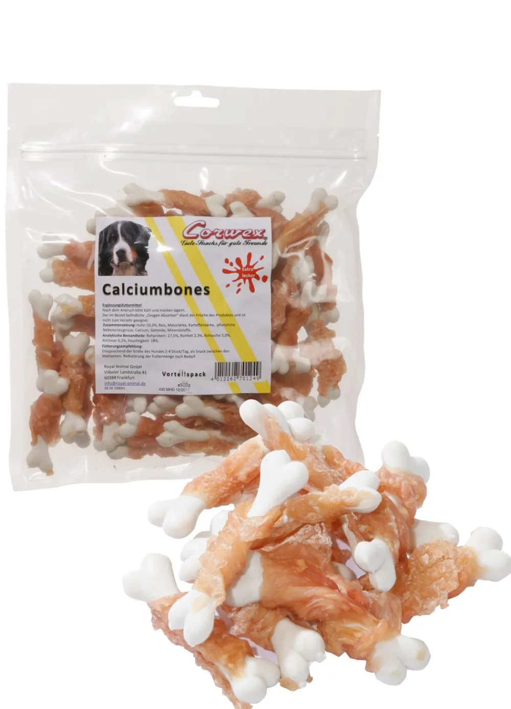 Corwex Hundeleckerlies > Hundesnack Calciumbones