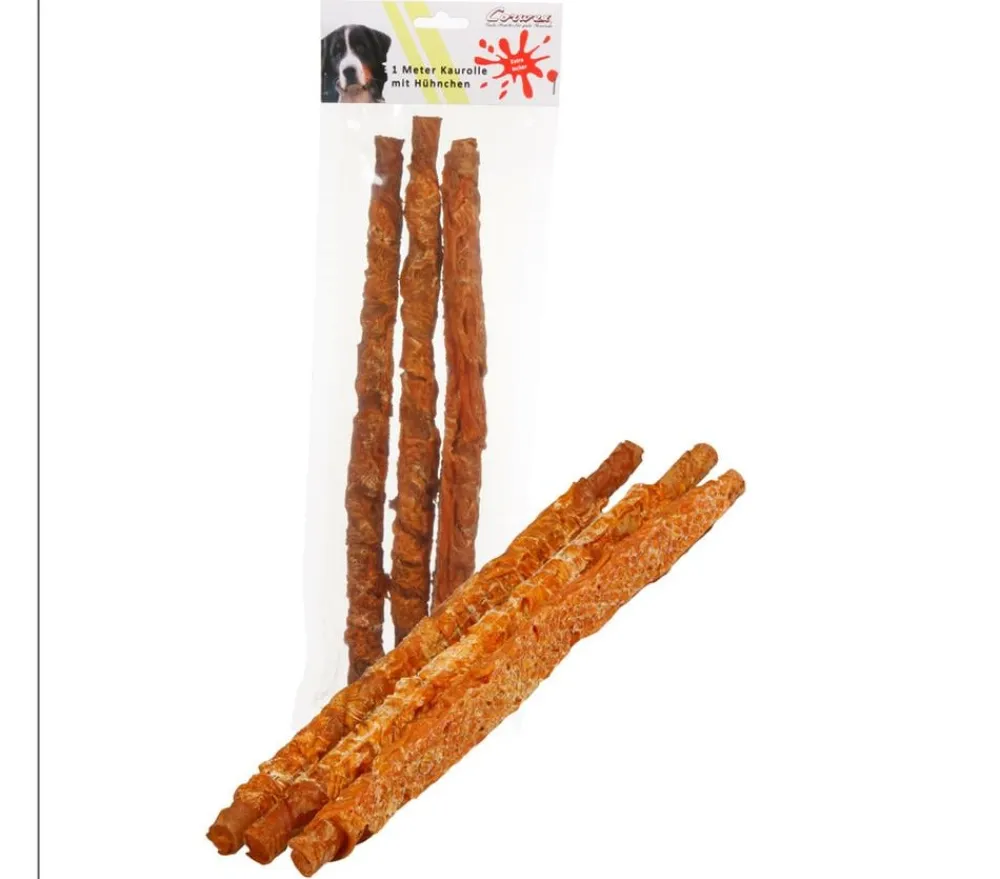 Corwex Hundeleckerlies > Hundesnack 1 m Kaurolle, 3 x 34 cm, 315 g