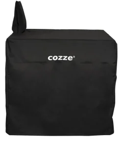 cozze® Cozze Abdeckhaube für Außenküche 90 mit Spüle, ca. B95/H117/T66 cm Schwarz Clearance