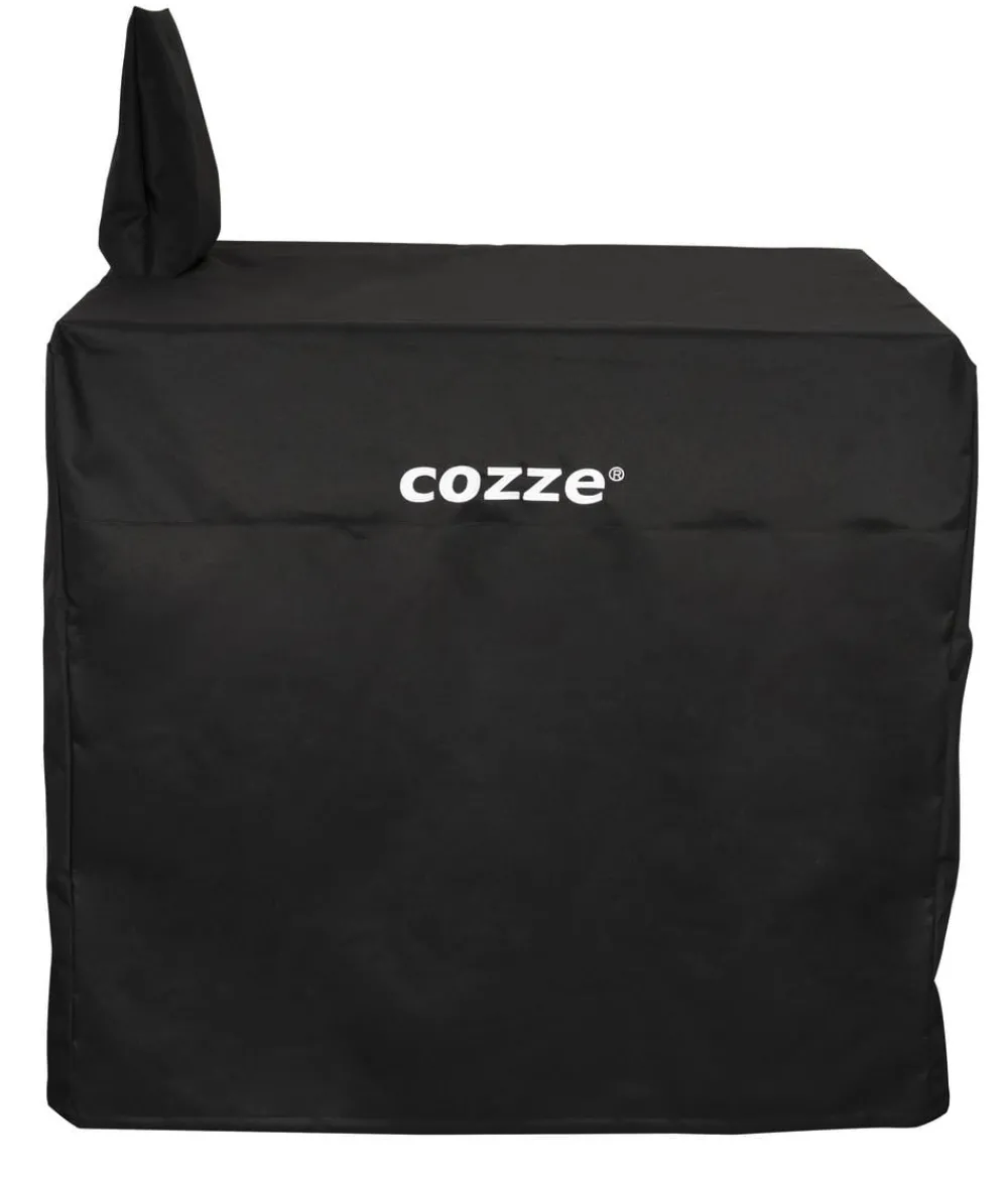 cozze® Cozze Abdeckhaube für Außenküche 90 mit Spüle, ca. B95/H117/T66 cm Schwarz Clearance