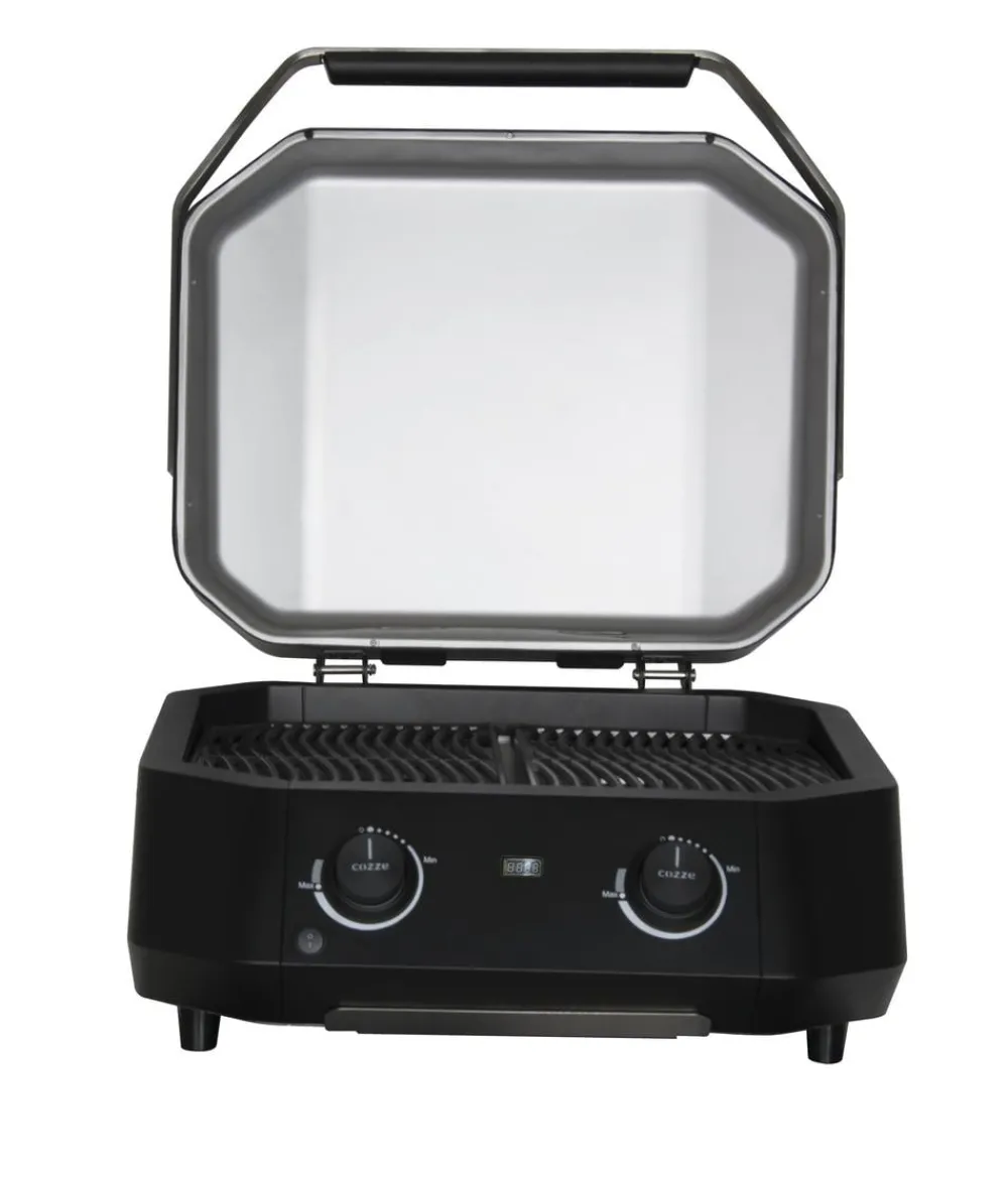 cozze® Elektrogrills > Cozze Elektrogrill E-500 mit 2 Zonen, ca. B59,7/H37,8/T58,9 cm