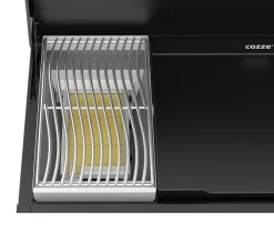 cozze® Gasgrills - Cozze Gasgrill Combo 900, ca. B90/H22/T64 cm Schwarz