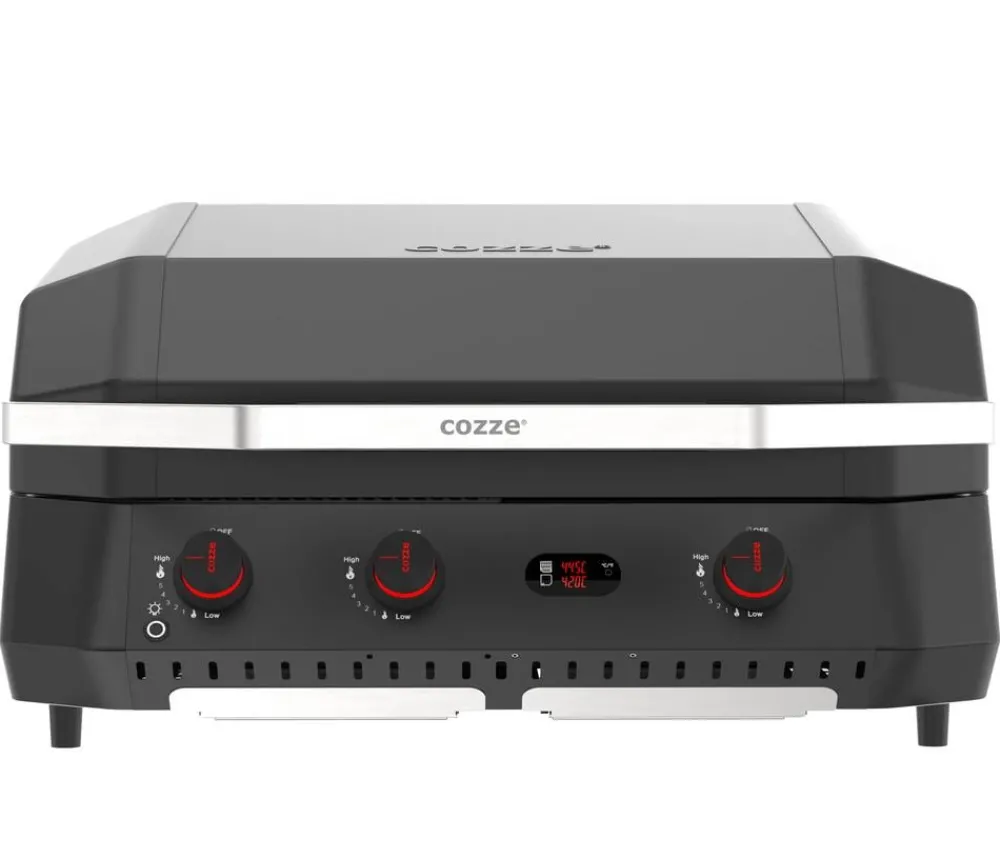 cozze® Gasgrills > Cozze Gasgrill Plancha G-800 COMBI, ca. B85,5/H48,5/T61 cm