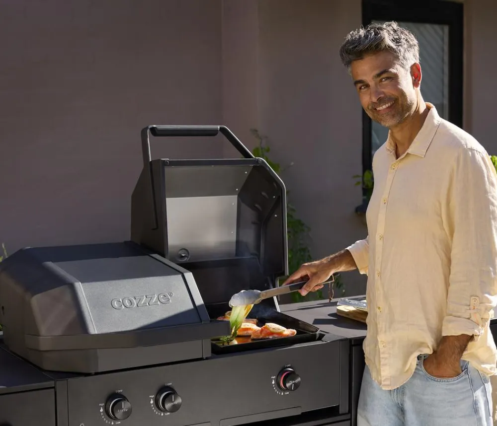 cozze® Gasgrills > Cozze Gasgrill Quattro 900, ca. B90,6/H49,5/T69,5 cm