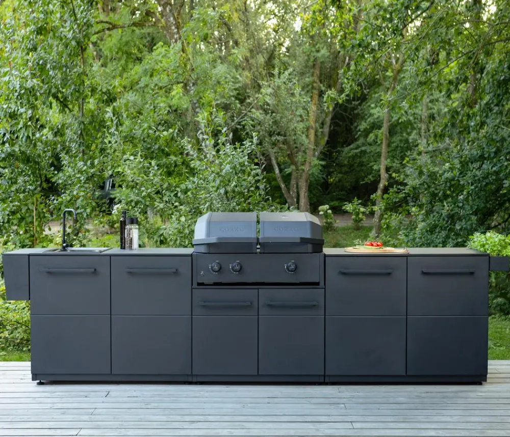 cozze® Gasgrills > Cozze Gasgrill Quattro 900, ca. B90,6/H49,5/T69,5 cm