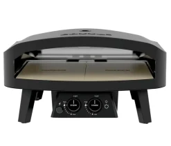 cozze® Cozze Gas-Pizzaofen Classic Black Edition, inkl. Pizzastein, 60,3 x 59,5 cm (24