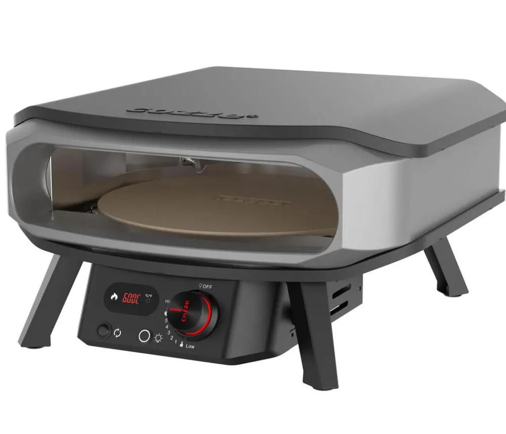 cozze® Cozze Gas-Pizzaofen Premium Rotate 42 cm (17"), mit Thermometer inkl. Pizzastein, ca. B60,5/H33/T62,5 cm Online
