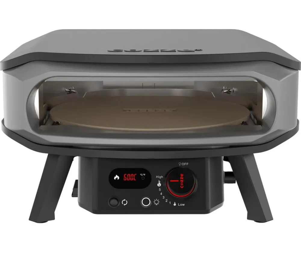 cozze® Cozze Gas-Pizzaofen Premium Rotate 42 cm (17"), mit Thermometer inkl. Pizzastein, ca. B60,5/H33/T62,5 cm Online
