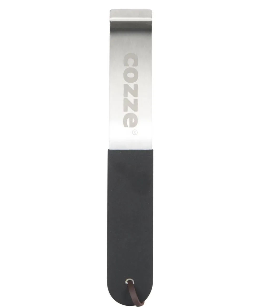 cozze® Pizzaöfen|Grillzubehör - Cozze gusseiserne Pfanne mit Untersetzer, ca. B16,5/H4/T33 cm