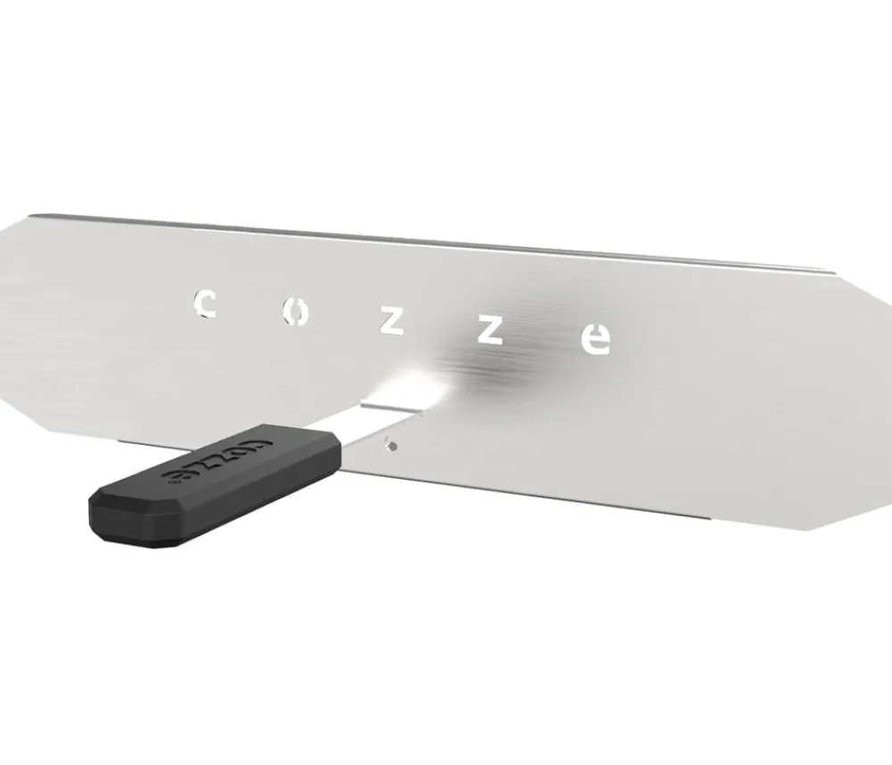 cozze® Pizzaöfen|Grillzubehör > Cozze Hitzeschild für Pizzaofen, ca. B36/H8/T21 cm