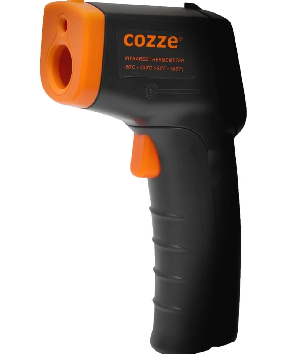 cozze® Pizzaöfen|Grillzubehör - Cozze Infrarot-Thermometer, ca. B27/H15/T3,8 cm