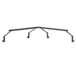 cozze® Outdoor-Küchen - Cozze LED-Corner Rack, ca. B90/H23,5/T90 cm Schwarz