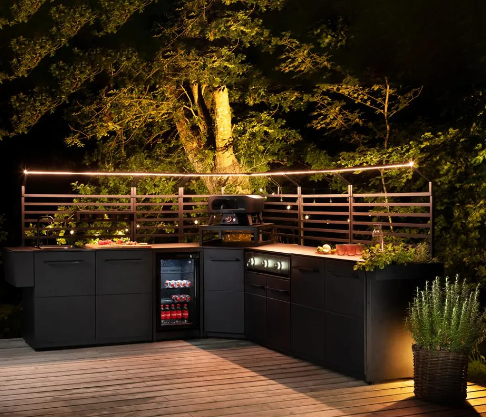 cozze® Outdoor-Küchen > Cozze LED-Rack, ca. B52/H23,5/T24,5 cm