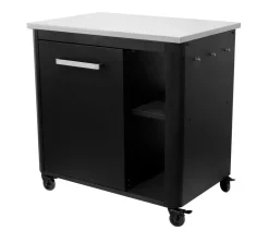 cozze® Outdoor-Küchen|Grillzubehör > Cozze Outdoor-Küche Außentisch 90 mit Edelstahl-Arbeitsplatte, ca. B93,5/H90/T60 cm