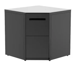 cozze® Cozze Outdoor-Küche Eckmodul Elements, ca. B90/H90/T90 cm Schwarz Outlet