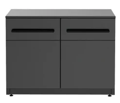 cozze® Cozze Outdoor-Küche Niedrigmodul Elements, ca. B90/H68/T60 cm Schwarz Online