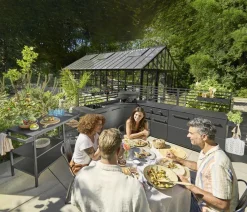 cozze® Cozze Outdoor-Küche Niedrigmodul Elements, ca. B90/H68/T60 cm Schwarz Online
