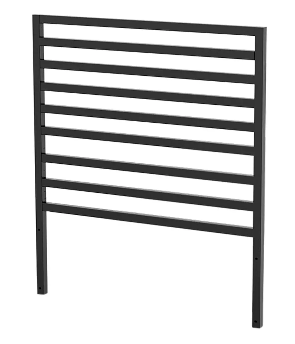cozze® Cozze Outdoor-Küche Rückwand Elements, ca. B90/H97/T2,5 cm Schwarz Discount