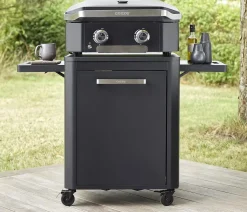 cozze® Cozze Outdoor-Küche Rolltisch für Gasgrill Plancha 600, ca. B60/H83/T64 cm Outlet