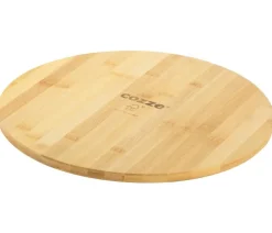 cozze® Pizzaöfen|Grillzubehör - Cozze Pizzaschneidebrett, ca. Ø35/H1,2 cm Natur
