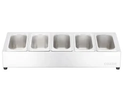 cozze® Pizzaöfen > Cozze Topping-Station, ca. B60/H13,5/T19,5 cm
